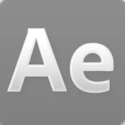 After Effects (Clear Light) icon for macOS