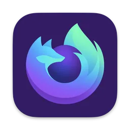 Firefox Nightly macOS icon by badlydrawnface