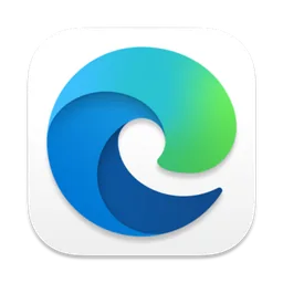 Microsoft Edge macOS icon by fluffyfoxxo