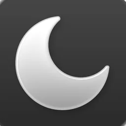 Noir (Clear Dark) icon for macOS