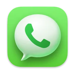 WhatsApp macOS icon by Paulo Manso