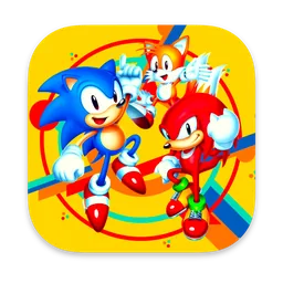 Sonic Mania macOS icon by Gamma Phonic