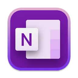 Microsoft OneNote macOS icon by zack