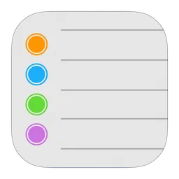 Reminders macOS icon by incorrect