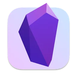 Obsidian macOS icon by arete