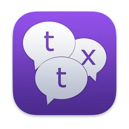 Textual icon for macOS