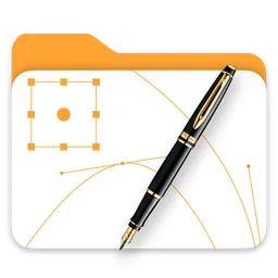 Adobe Illustrator Skeumorphic Icon icon for macOS