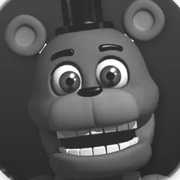 FNaF World macOS Tahoe Clear Dark macOS icon by herobrine666