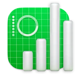 Numbers macOS icon by xyaia