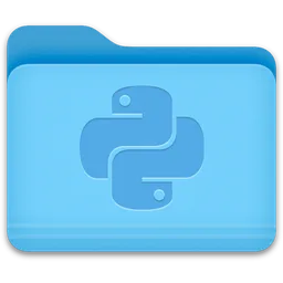 Python Folder macOS icon by burbree