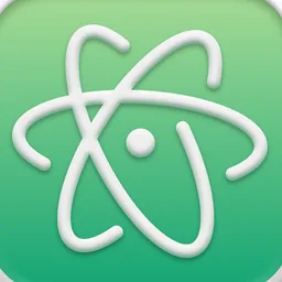 Atom macOS icon by TheGarbageGal