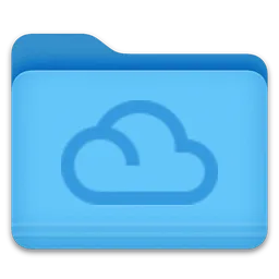 Folder - Cloud icon for macOS