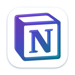 Notion macOS icon by windwalker
