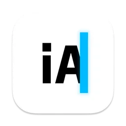 iA Writer macOS icon by Michael Mykhaylov