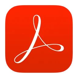 Adobe Reader icon for macOS