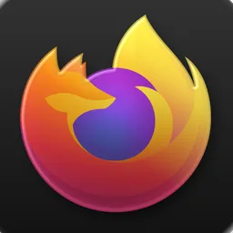 Firefox (Dark) macOS icon by designer
