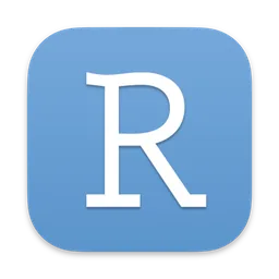 RStudio icon for macOS