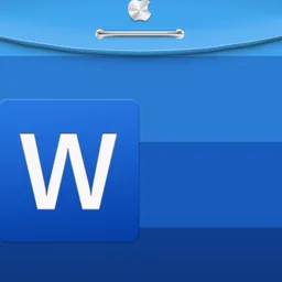 Microsoft Word - Folder macOS icon by Rico