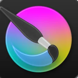 Krita (Dark) icon for macOS