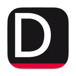 Duden Bibliothek macOS icon by brentano