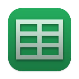 Google Sheets macOS icon by julianparrenoGD