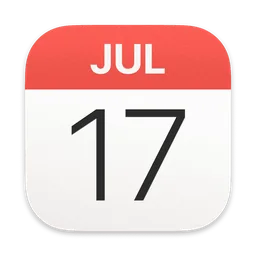 Calendar macOS icon by elrumo