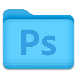 Adobe Photoshop - Folder macOS icon by Pálmi Jónsson