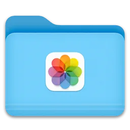 Photos folder macOS icon by Antoine