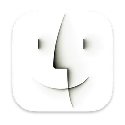 Finder macOS icon by sidewinder