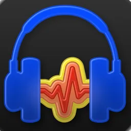 Audacity (Dark) macOS icon by designer