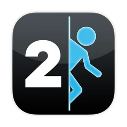 Portal 2 macOS icon by alysoncomd