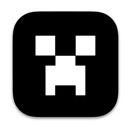 Minecraft (Dark) icon for macOS