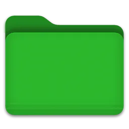 Green Folder macOS icon by harrisonborbarrison
