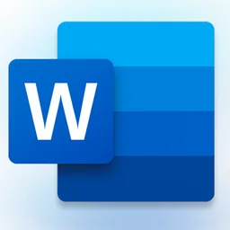 Microsoft Word macOS icon by Lennox Tylor