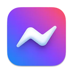 Facebook Messenger macOS icon by octaviotti