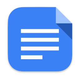 Google Docs macOS icon by wd14