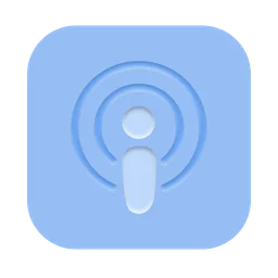 Podcasts macOS icon by caedmonm
