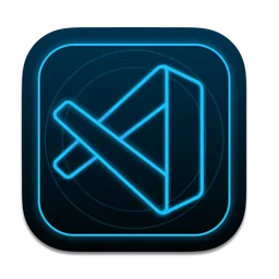 Visual Studio Code Dark macOS icon by vyom_sethia