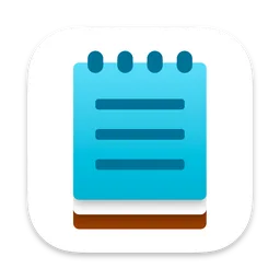 Notepad macOS icon by pptxman
