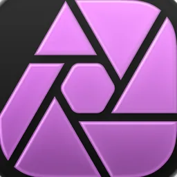 Affinity Photo (Dark) macOS icon by designer