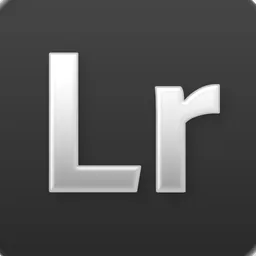 Lightroom (Clear Dark) macOS icon by designer