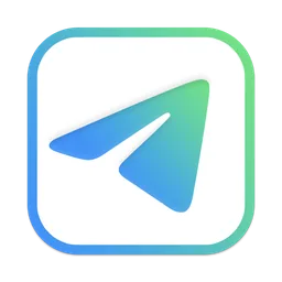 Telegram macOS icon by zhoumeng
