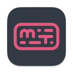 monkeytype macOS icon by Kerbodine