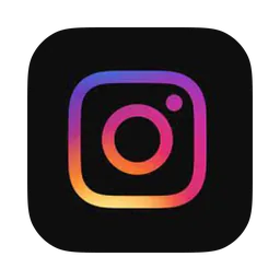 Instagram Dark macOS icon by LCK