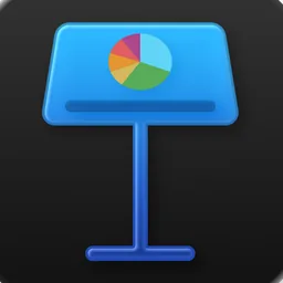 Keynote (Dark) icon for macOS