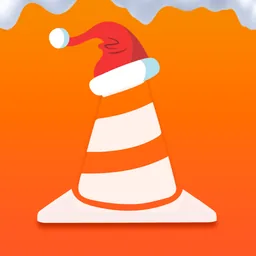 VLC christmas icon for macOS