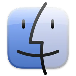 Finder macOS icon by Xcoder