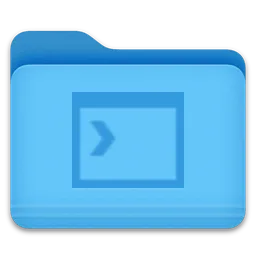 Folder - Console icon for macOS