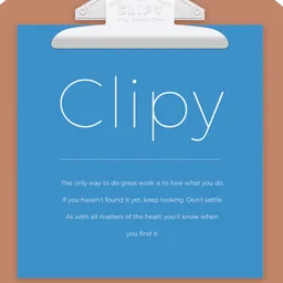 Clipy macOS icon by pressftofail