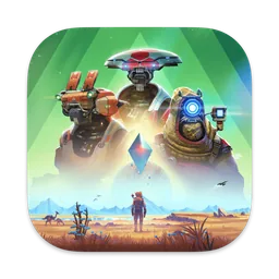 no man's sky macOS icon by pipofezine